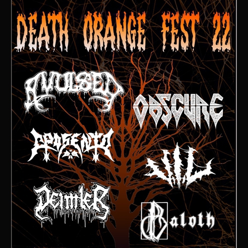Death Orange Fest 22 en Sala Repvblicca