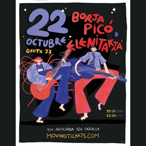 Elenitakatá + Borja Picó en Gruta 77