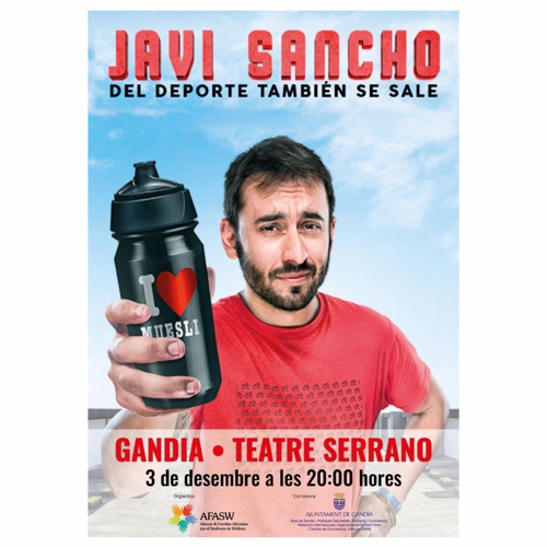 Javi Sancho en el Teatro Serrano