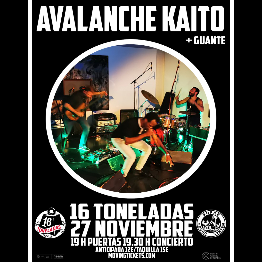 Avalanche Kaito + Guante en 16 Toneladas