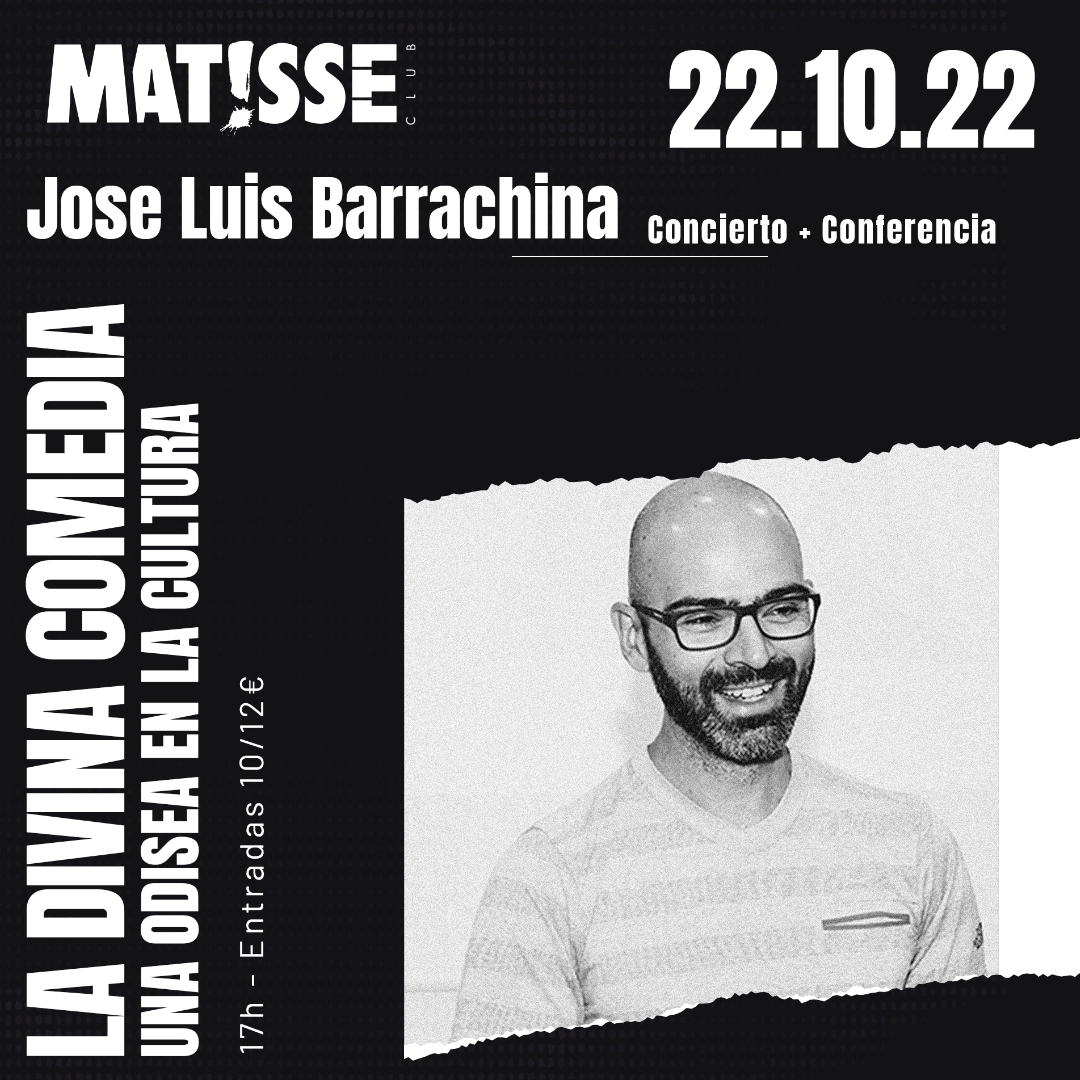 Jose Luis Barrachina Folch concierto+conferencia en Matisse Club