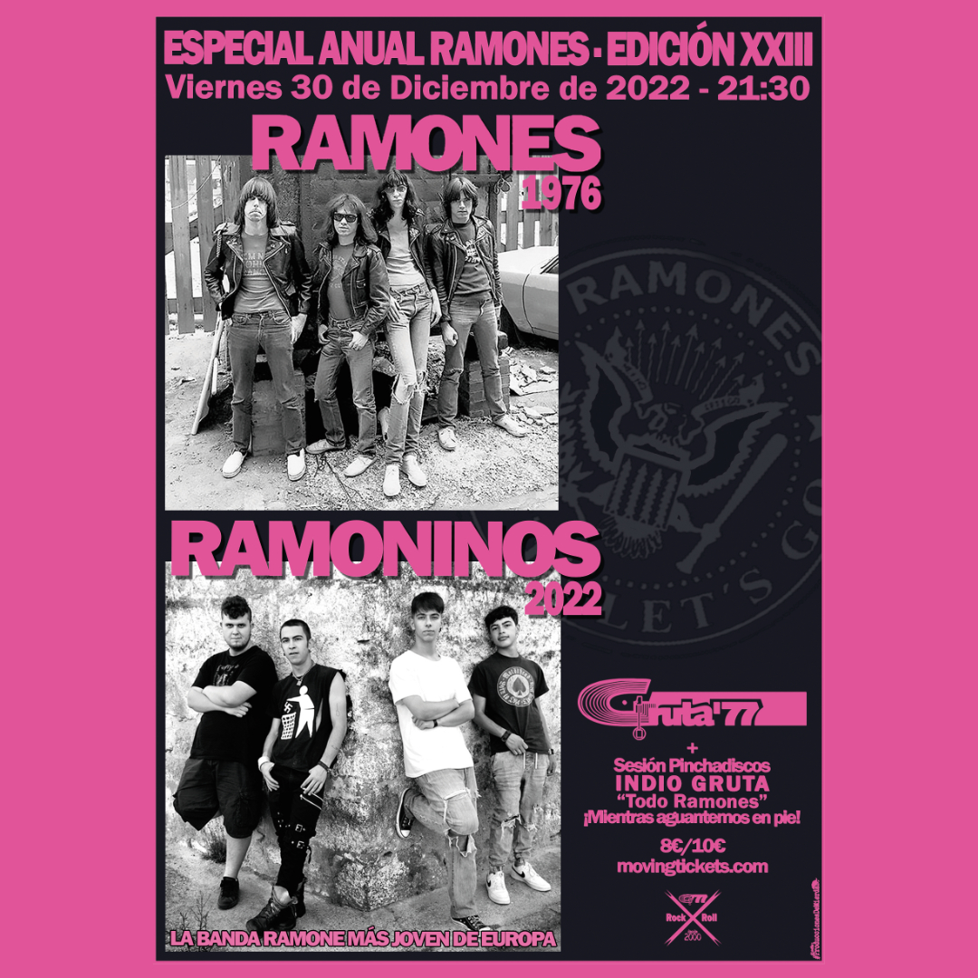 Especial Anual Ramones Edición XXIII en Gruta77