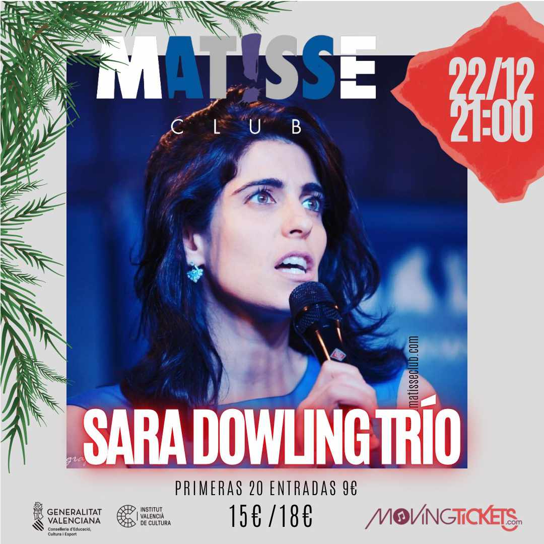 Sara Dowling Trío + Antonio Serrano en Matisse Club