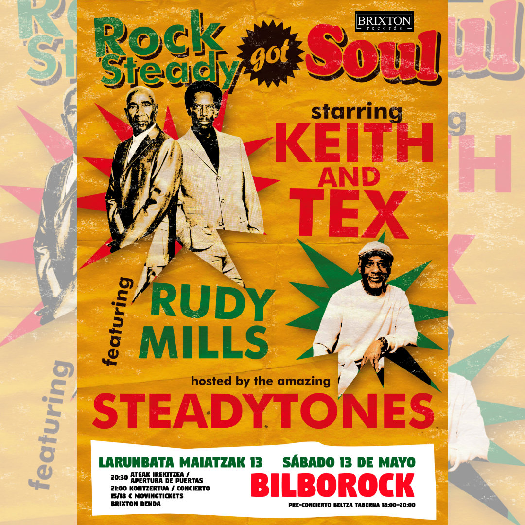 Keith and Tex feat. Rudy Mills & The Steadytones en Bilborock
