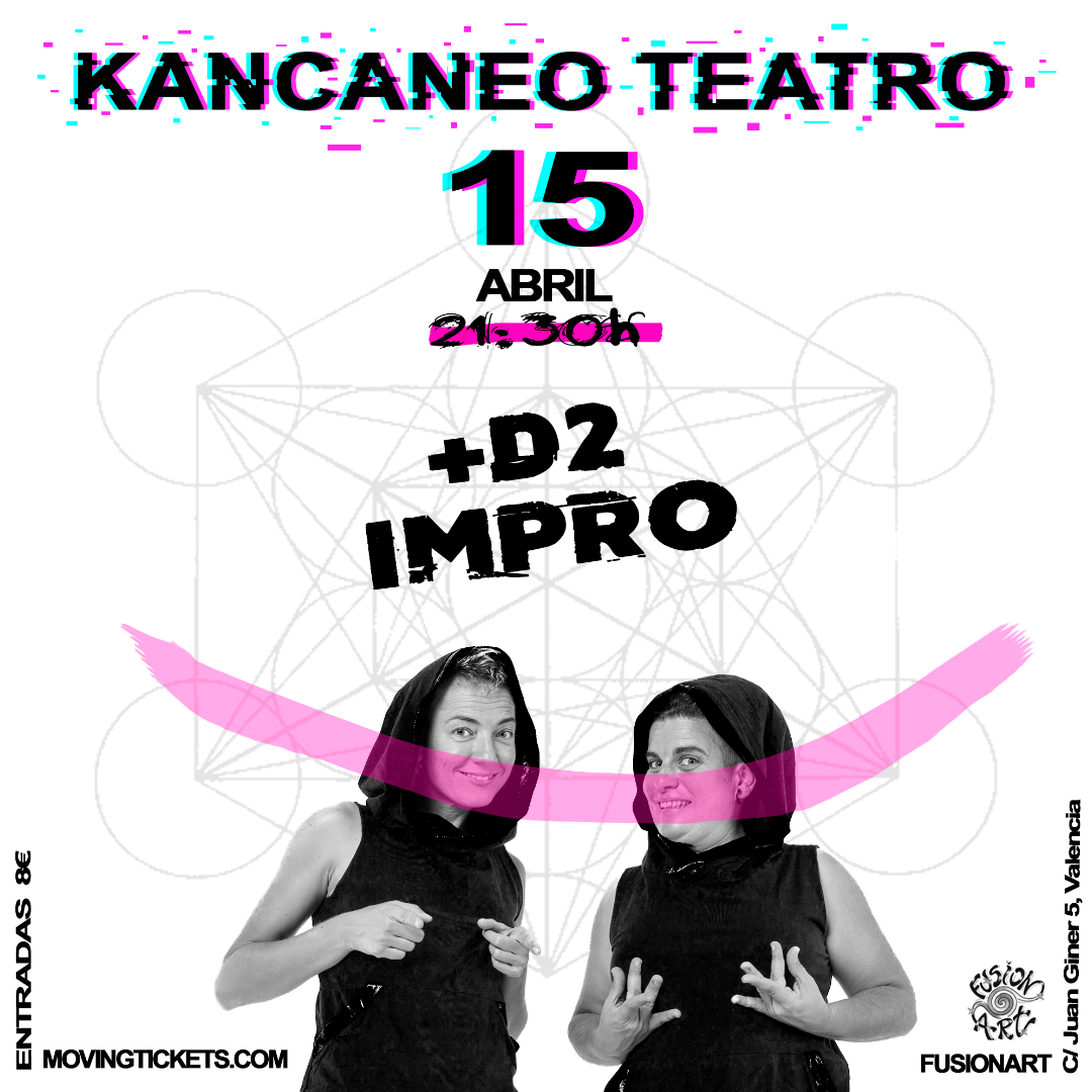 Kancaneo Teatro Improvisa (abril) en Fusionart