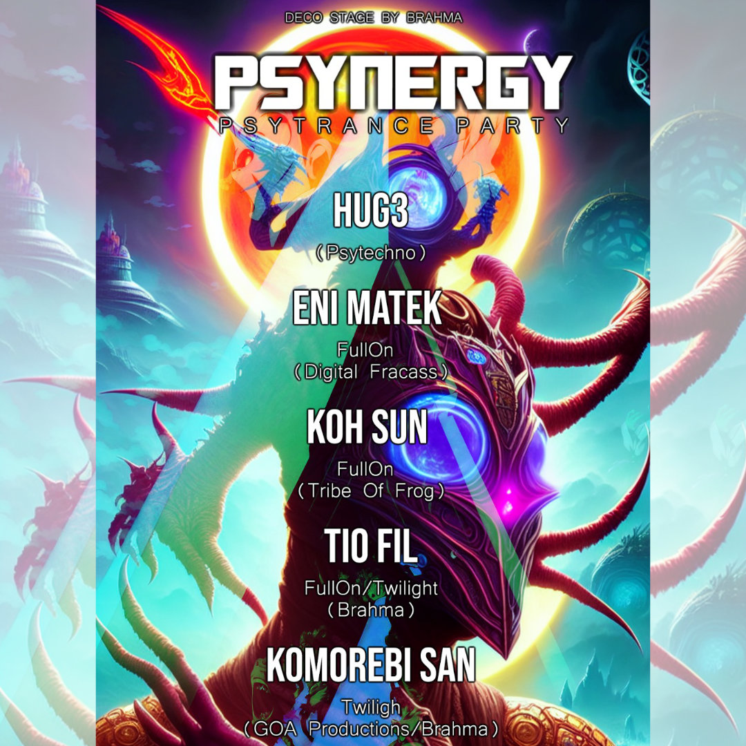 Psynergy - Psytrance Party en Zulú Klub