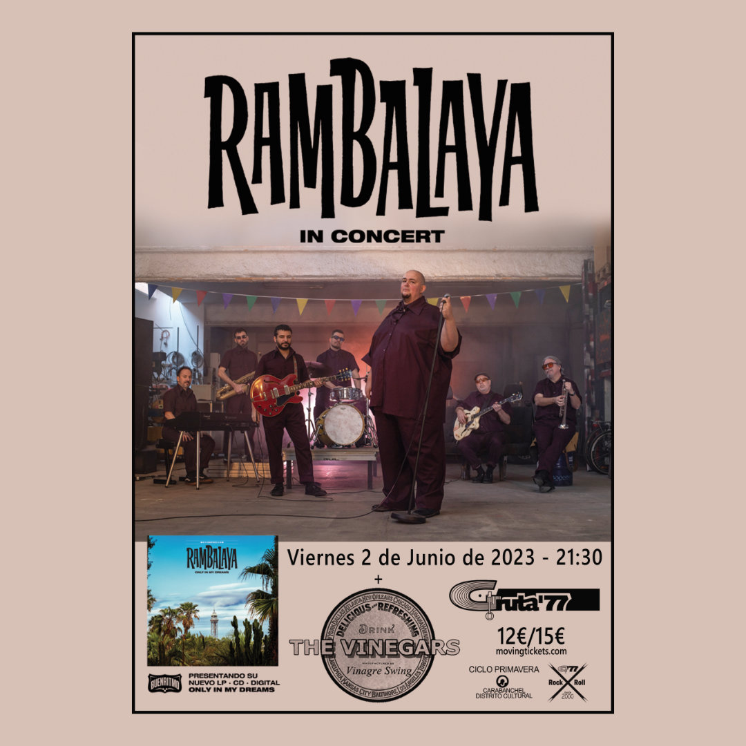 Festival Cruza Carabanchel: Rambalaya + The Vinegars en Gruta77