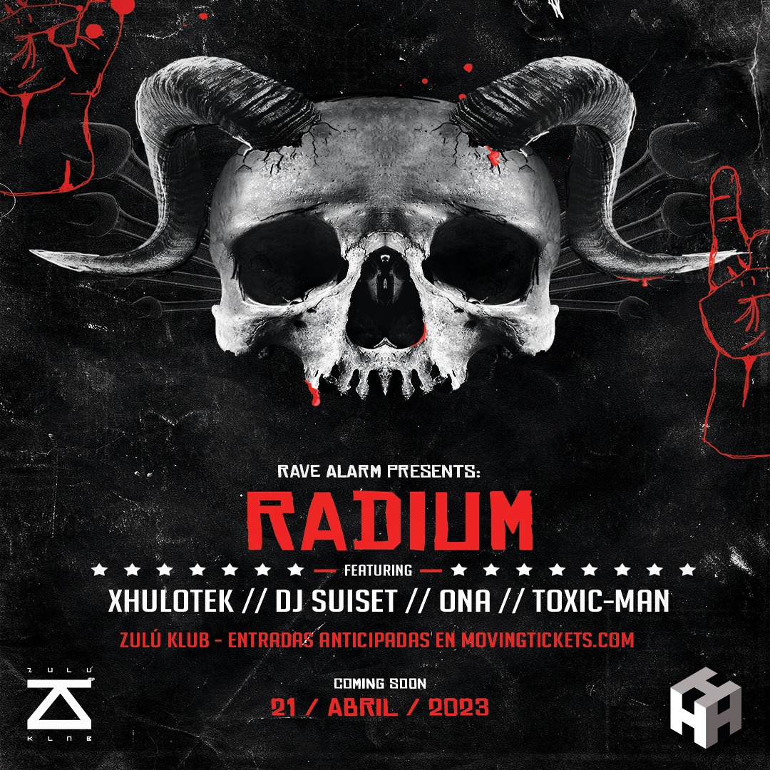 Rave Alarm Vol2 RADIUM en Zulú Klub