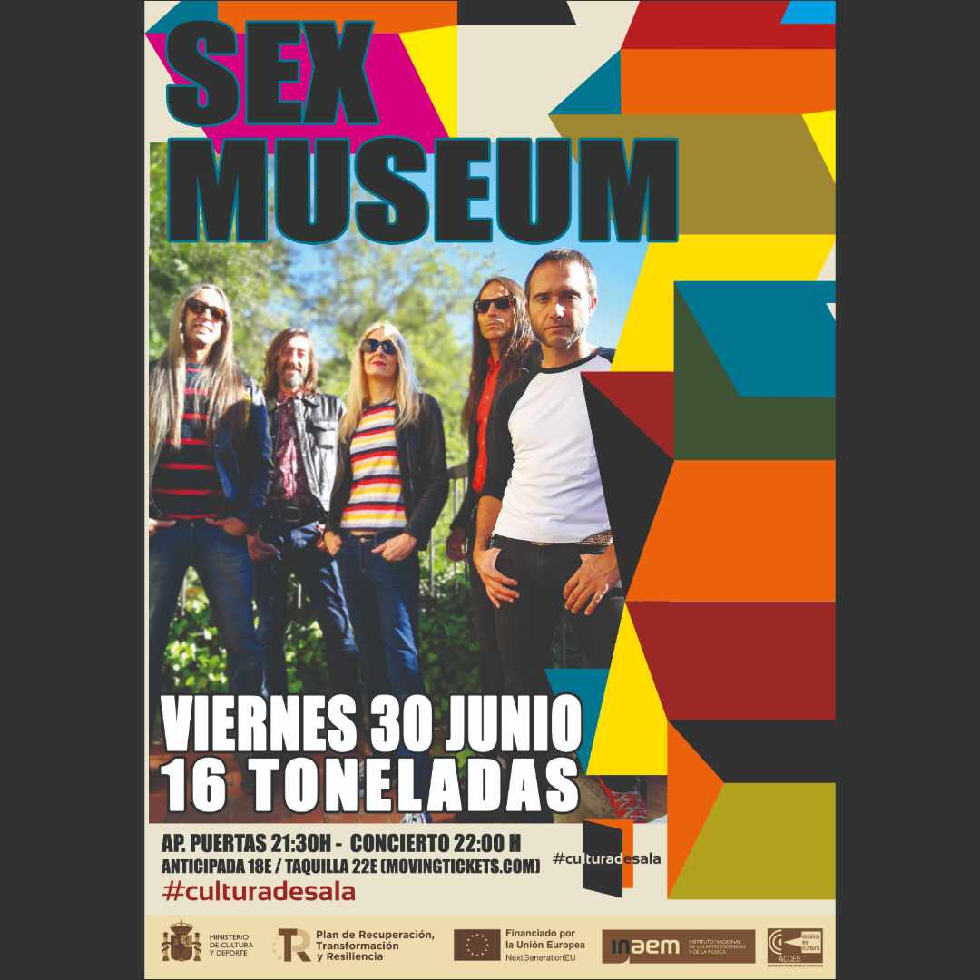 Ciclo Cultura de Sala: Sex Museum en 16 Toneladas