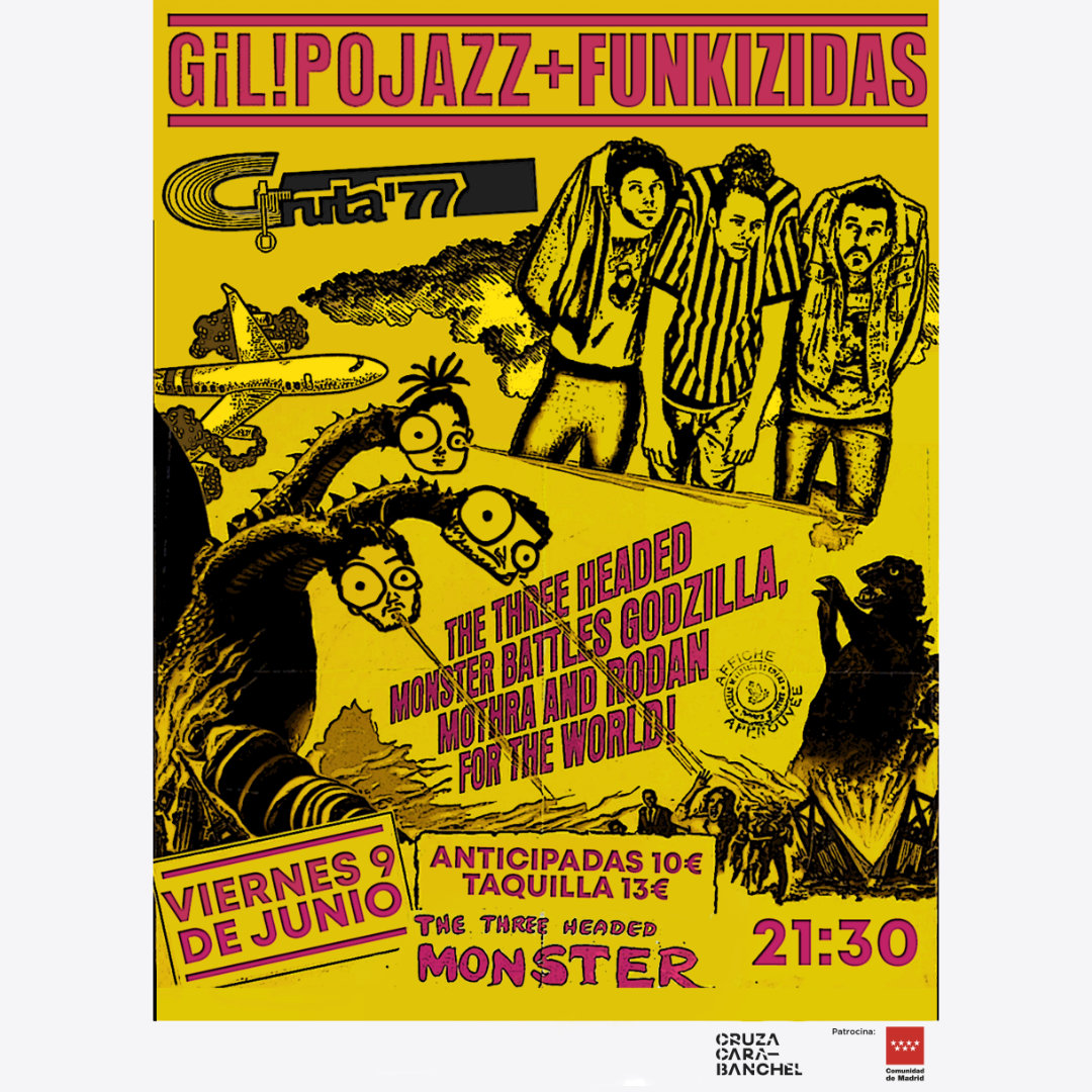 Festival Cruza Carabanchel: Gilipojazz + Funkizidas en Gruta77