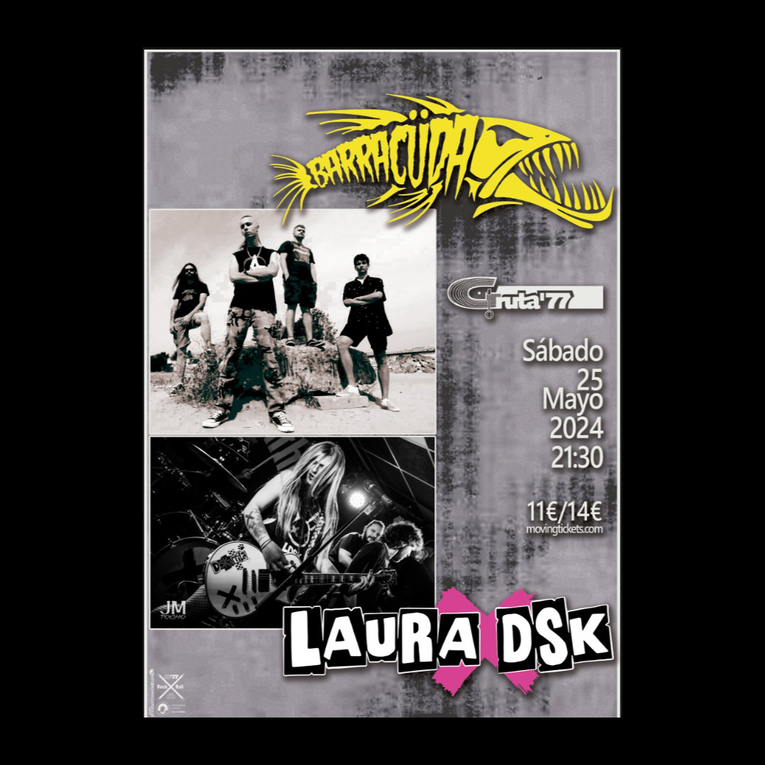 Barracuda + Laura DSK en Gruta77