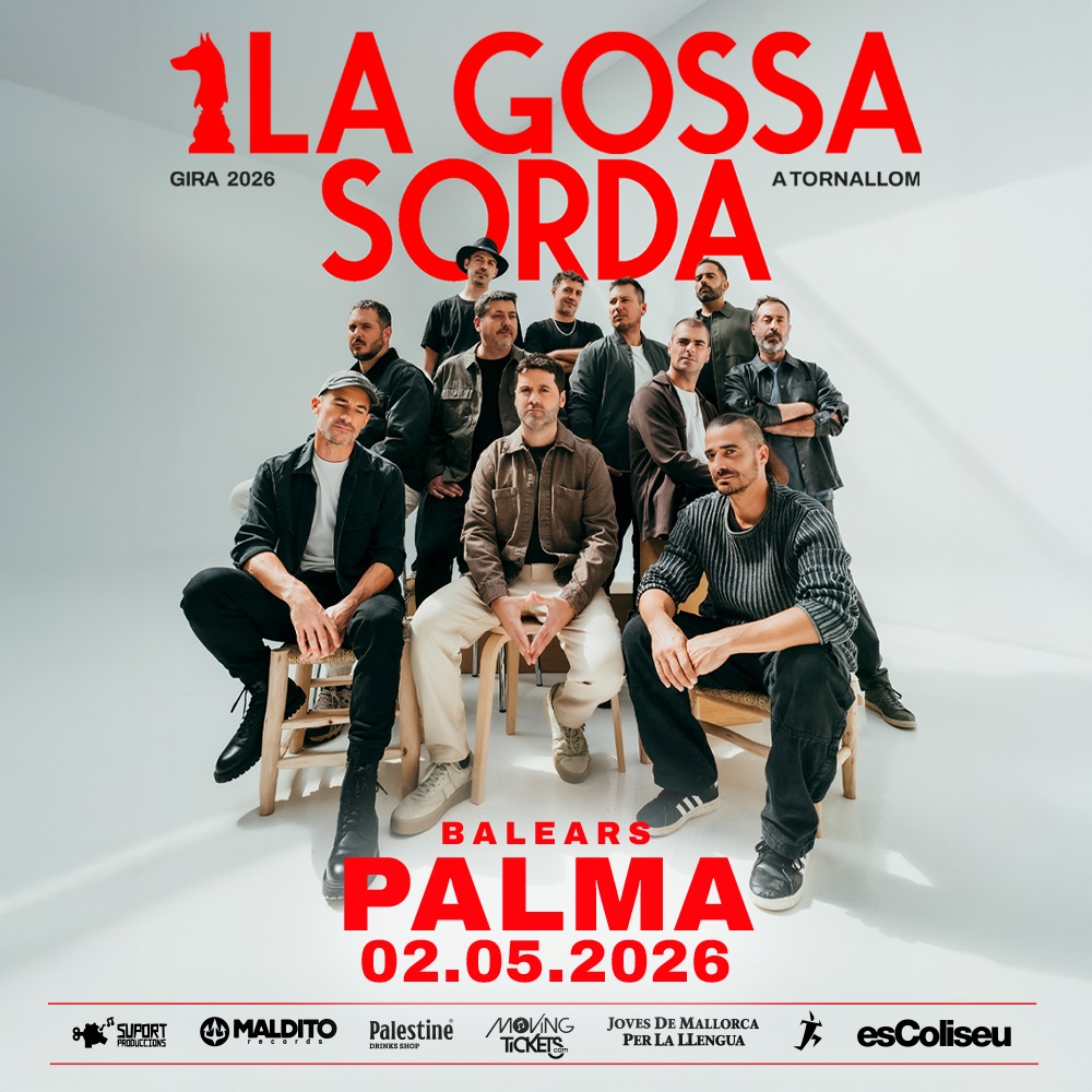 Cartell oficial de La Gossa Sorda Palma 